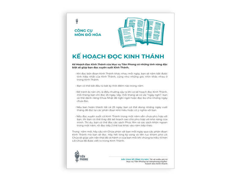 Ảnh đại diện của bài viết “Kế hoạch đọc Kinh Thánh Môn đồ hóa”
